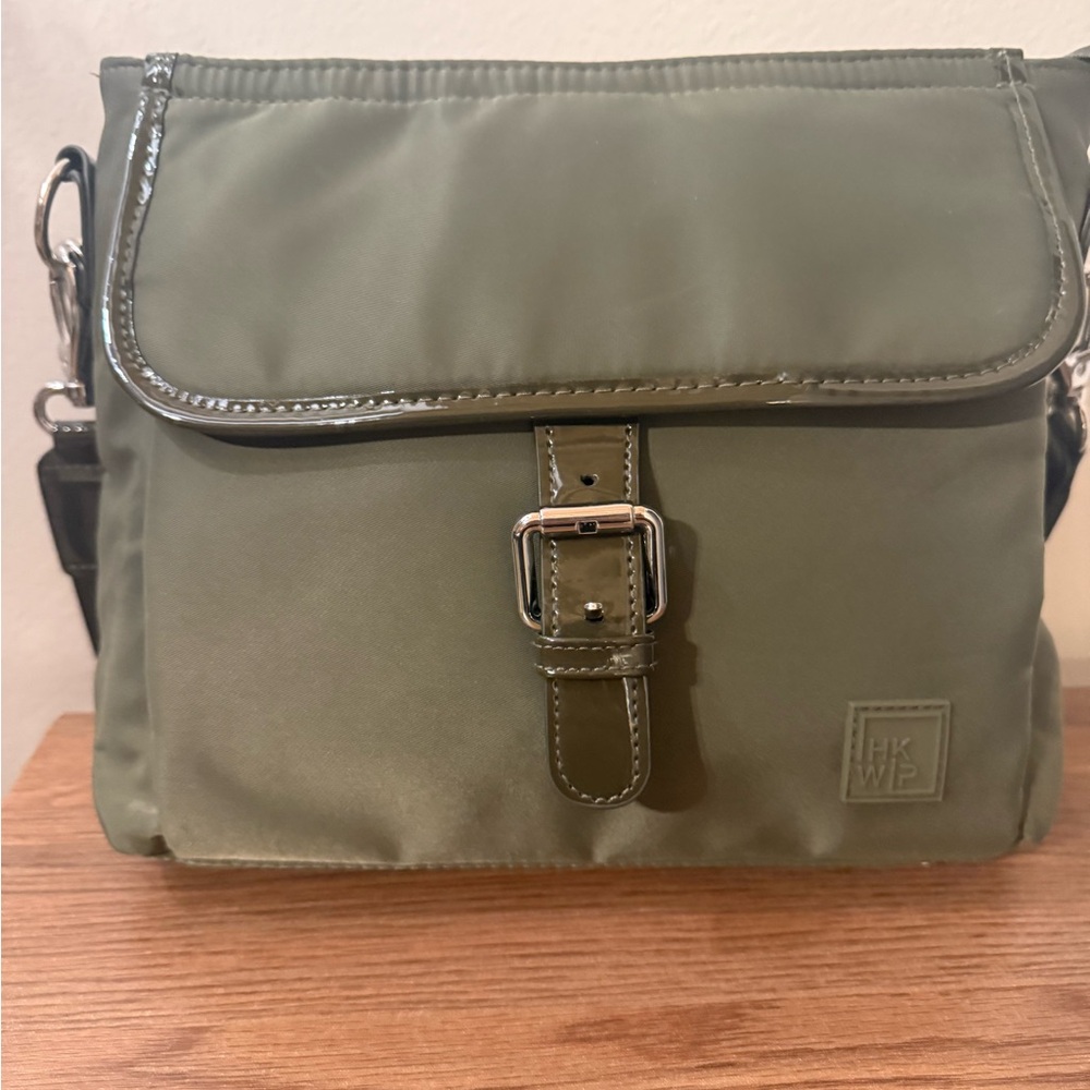 IHKWIP The Convertible Buckle Up Shoulder Bag w/ Crossbody Strap- Military Olive